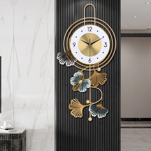 Large Wall Clock for Living Room, Round dial by Fillovewallclock