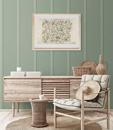 NextWall Faux Board and Batten Peel and Stick Wallpaper - Image 6