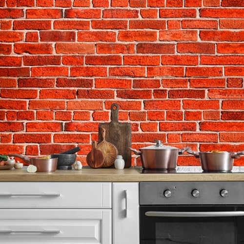 Chuangdi Brick Stone Wall Stone Wall Scene Setter Brick Sheet Wallpaper - Image 5