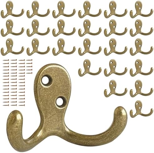 CBWLWJ 25 Pack Coat Hooks Wall Hooks by CBWLWJ
