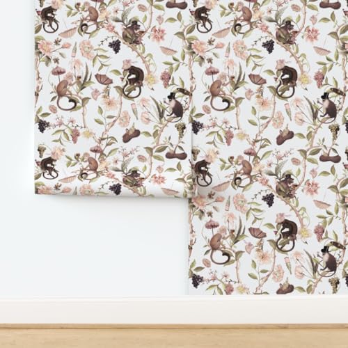 Spoonflower Chinoiserie Peel and Stick Wallpaper - Image 4