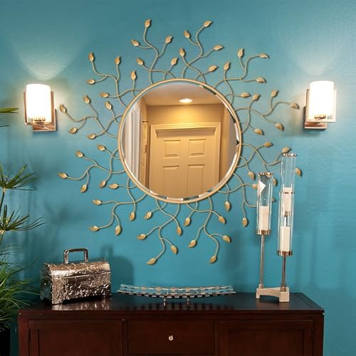 Chende 47" x 47" Large Round Decorative Mirror by ChendeMirror