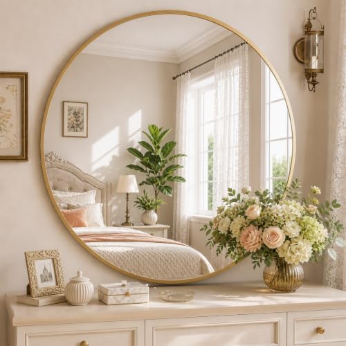 Easly 40 Inch Round Mirror by EASLY