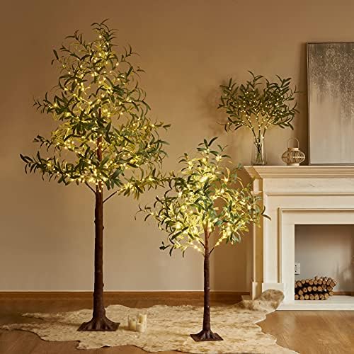 LITBLOOM Lighted Olive Branches 24IN 72 LED - Image 2