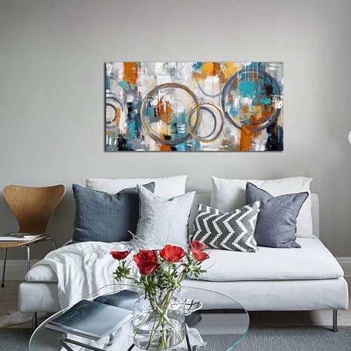 JKWALL77 Abstract Painting for Living Room Canvas - Image 3