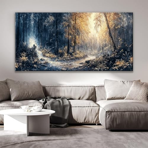 TAIJXAGSG Modern Black Grey Wall Art Natural Home Wall Decorations Canvas Art - Image 4