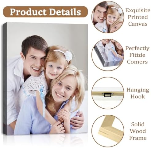 Canvas Prints with Your Photos, Ship Next Day Custom Wall Art - Image 6