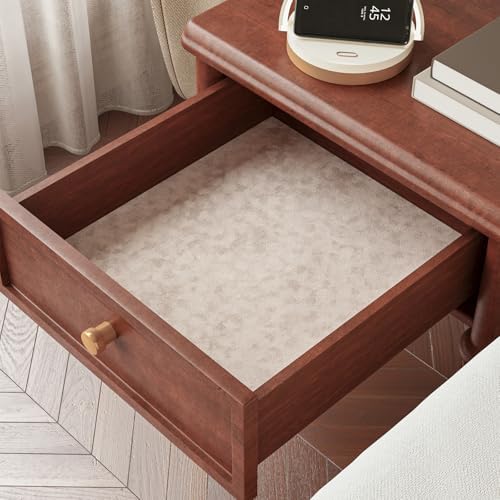 Champagne Felt Drawer Liner Velvet Wallpaper Peel and Stick Flocking Velvet - Image 7
