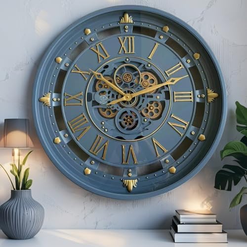 ImprovingLife The Gears Clock 26'' inch Wall Clock - Image 2