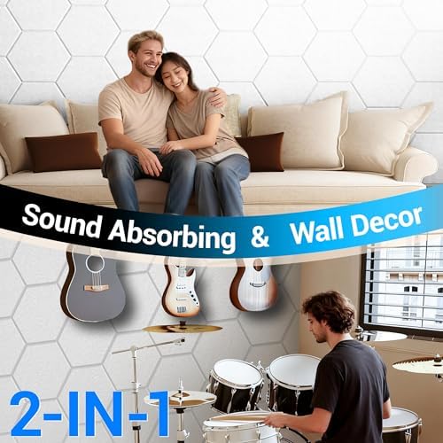 Acoustic Panels, Magrowill 12-Pack Soundproof Wall Panels 12 X 10 X 0.4 Inches - Image 4