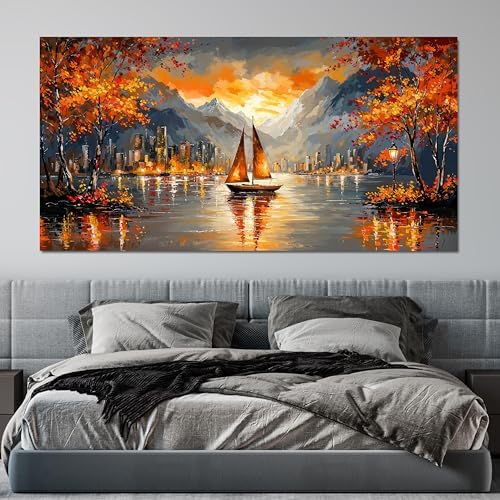 Canvas Oversized Wall Art Decor Wall Art Picture - Image 2