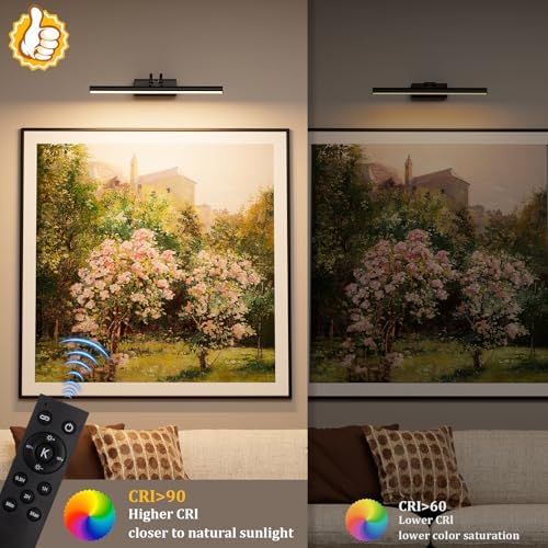 Battery Operated Wall Light, RF Remote Control - Image 3