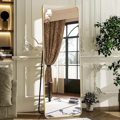 HARRITPURE 56"x21" Full Length Mirror, Rectangle Floor Mirror by HARRITPUREHome