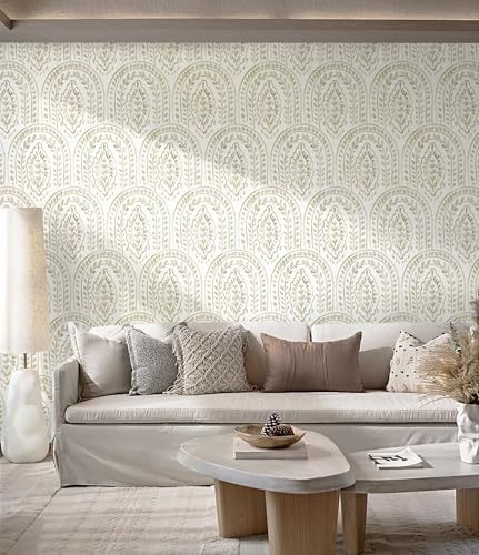 Peel and Stick Wallpaper Modern Wall Paper Boho Removable Wallpaper Peel and - Image 5