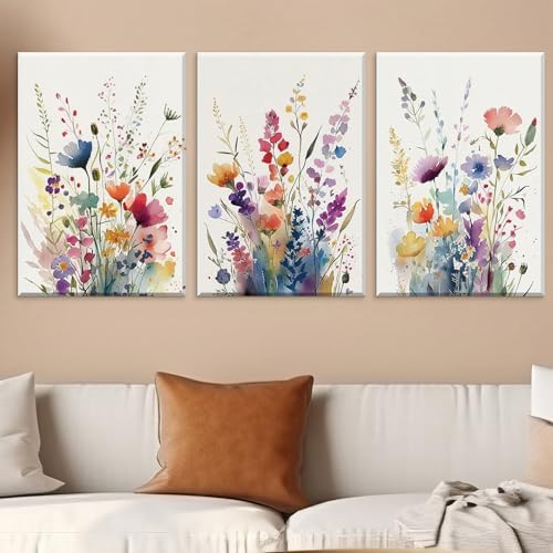 JBER Art Acoustic Panels 17.1" x 11.8", Wild Flowers - Image 4