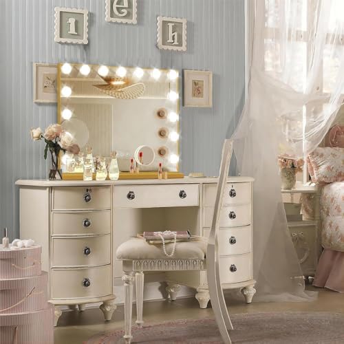 Ratsamee Gold Hollywood Vanity Mirror - Image 2