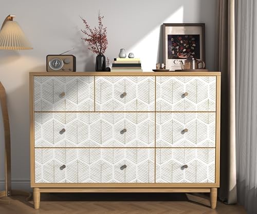 OSECAGE Geometric Peel and Stick Wallpaper Boho Contact Paper 17.3''×393'' - Image 5
