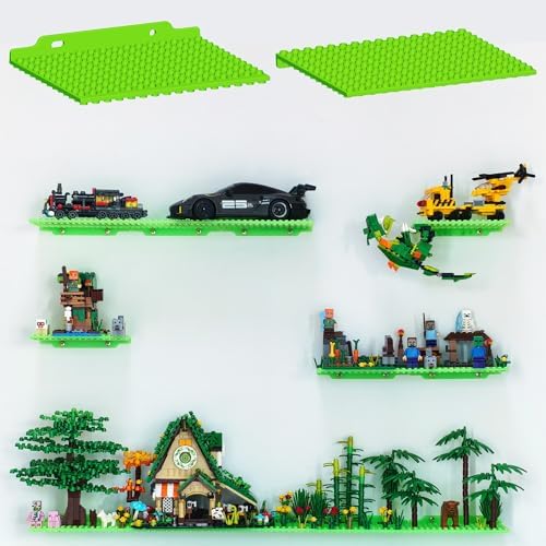 12 Pack Mini Wall Display Shelves by Unknown
