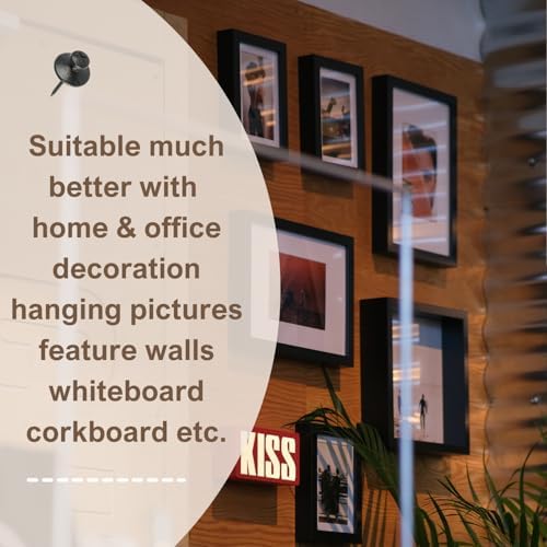 50Pcs Silver Nails for Hanging Pictures Heavy Duty Thumb Tacks for wall - Image 6