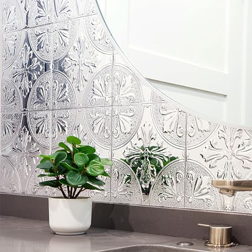 Peel and Stick Metal Backsplash Tiles - Image 6