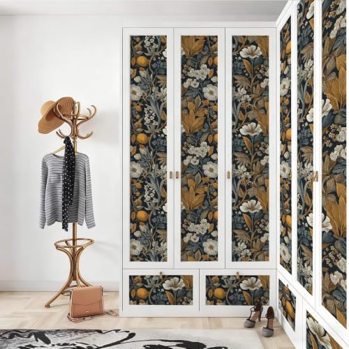 Stickorama Vintage Floral Peel and Stick Wallpaper Self Adhesive 17.72" x - Image 4