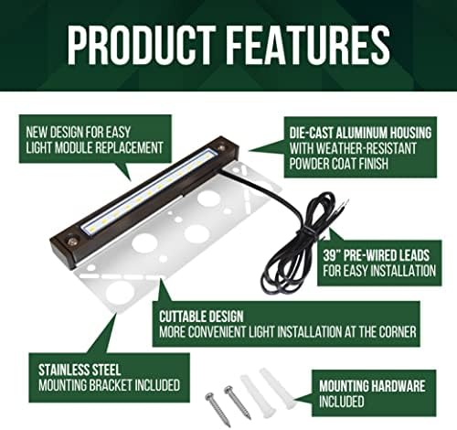 GKOLED 6.8 Inch LED Low Voltage Outdoor Hardscape Light, Light Module - Image 3