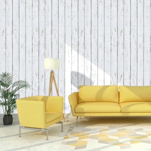 Orgrimmar 236"x17.8" Ivory Wood Peel Vinyl Stick Wallpaper Roll Removable - Image 4