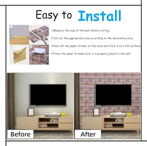 Faux Brick Wall Panels - Image 3