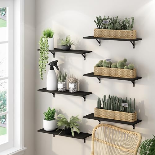 Furinno Rossi Set of 6 Floating Shelves - Image 2