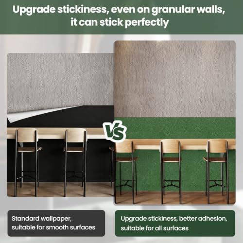 Dark Green Peel and Stick Wallpaper - Image 5