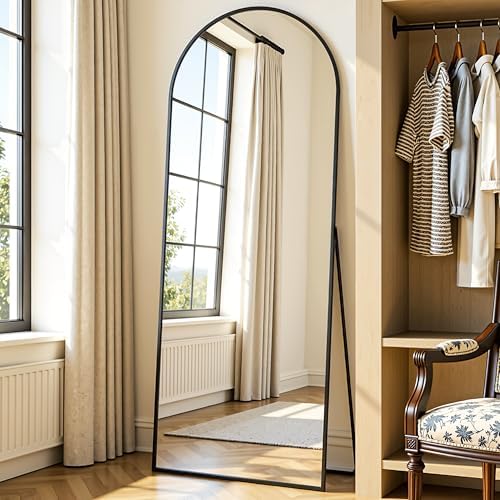 58"x18" Arched Full Length Mirror, Full Body Mirror - Image 3