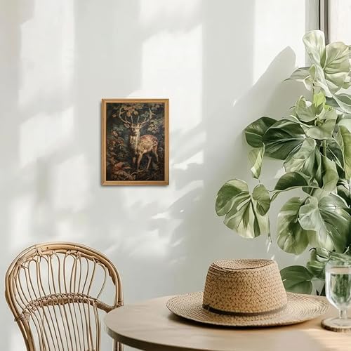 Framed 3D Textured Vintage Wall Art - Image 2