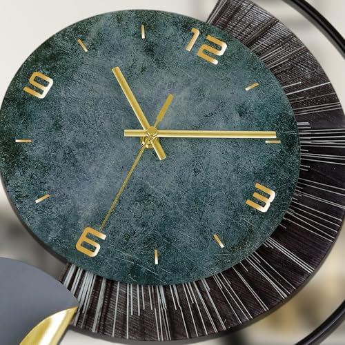 SIN&MI Large Wall Clocks for Living Room, Silent Non-Ticking Quartz Battery - Image 2