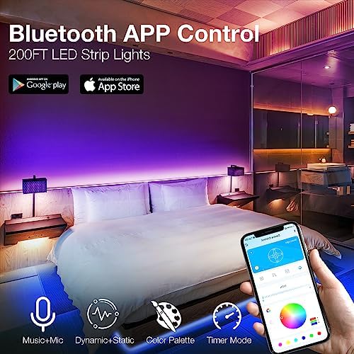 DAYBETTER Led Strip Lights 200 ft Smart Strips - Image 3