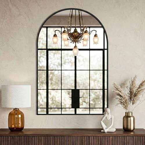 AMOISE Arched Bathroom Mirror for wall - Image 7