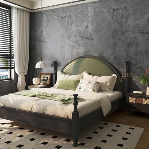 Livelynine 24x197 Dark Grey Limewash Wallpaper Peel and Stick Dark Gray - Image 7