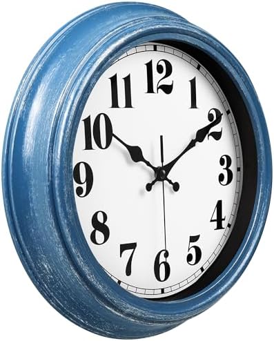 JENLYSTIME 12 Inch Retro Wall Clock - Image 2