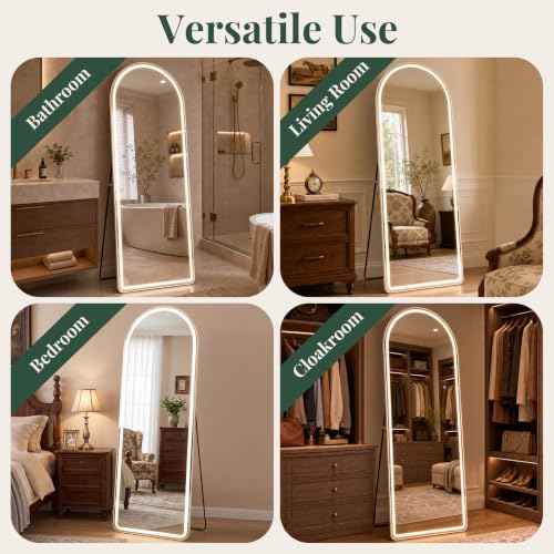 26"x71" Arched Full Length Mirror - Image 7