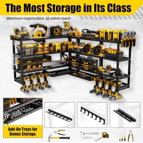 XLarge 64''W Power Tool Organizer Wall Mount - Image 5