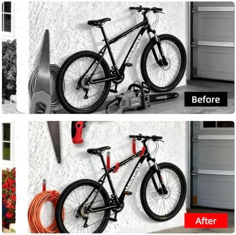 6 Pack Heavy Duty Garage Hooks, Wall Mount J Hook - Image 6
