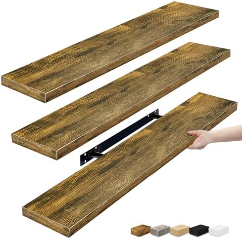 Sorbus Floating Shelves for Wall Storage by Sorbus