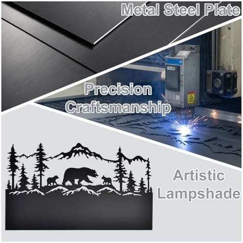 Bear Light LED Wall Sconce, 3000K Warm & 6000K Cool Dual Color Temperature - Image 5