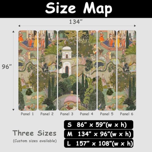 Toolhom European-Style Vintage Garden Wallpaper Peel and Stick - Image 6