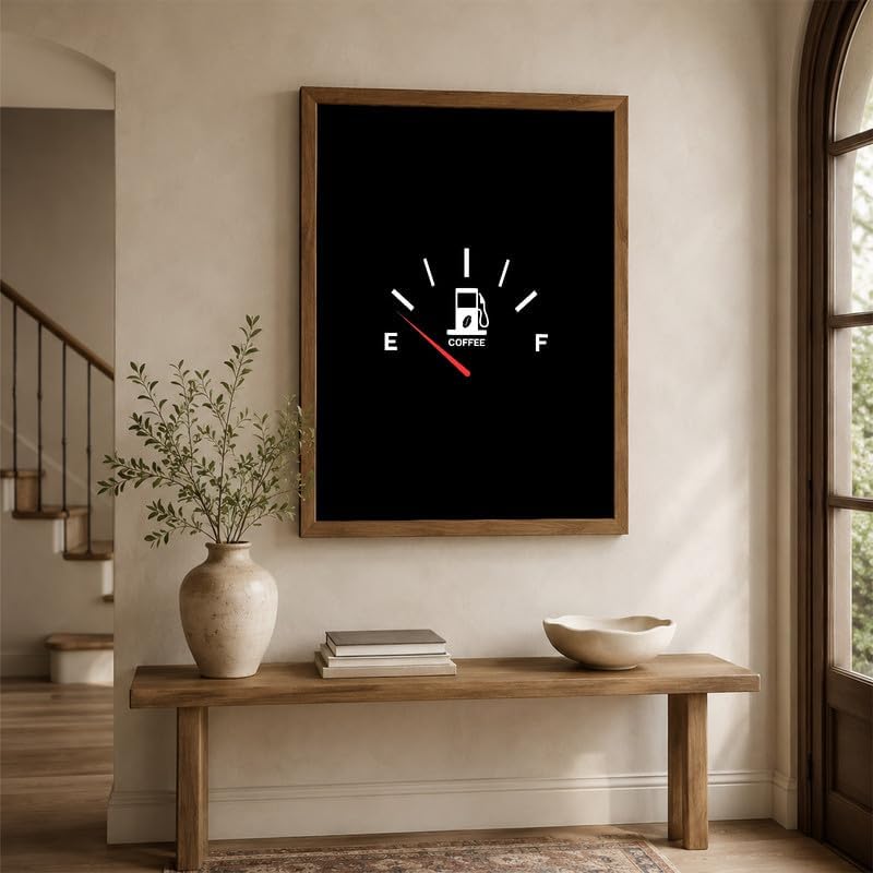 InkFlow Posters Coffee Gauge Canvas Poster - Image 6