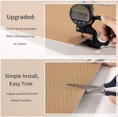 Haimin Wall Panels Peel and Stick 10 Pieces 23.6x11.8in Lightweight Backsplash - Image 6