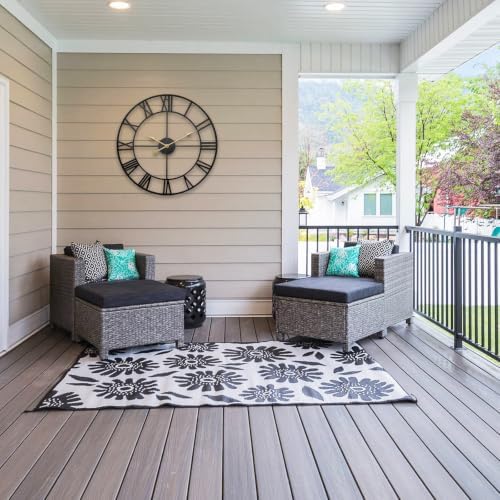 30 Inch Large Outdoor Clock for Patio Waterproof - Image 4