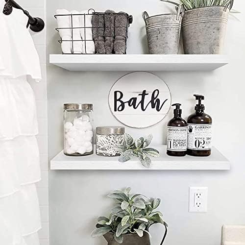 QEEIG Bathroom Long Floating Shelves - Image 2