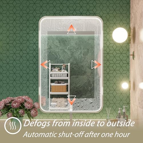 24x36 Inch LED Bathroom Mirror - Image 4