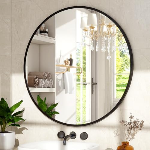 XRAMFY 20 Inch Round Mirror by XRAMFY