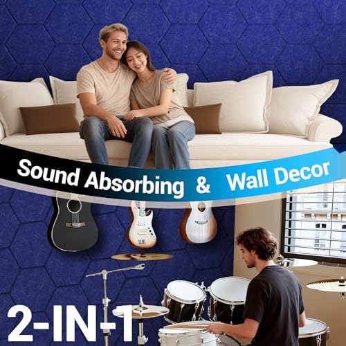 Acoustic Panels, Magrowill 12-Pack Soundproof Wall Panels 12 X 10 X 0.4 Inches - Image 3
